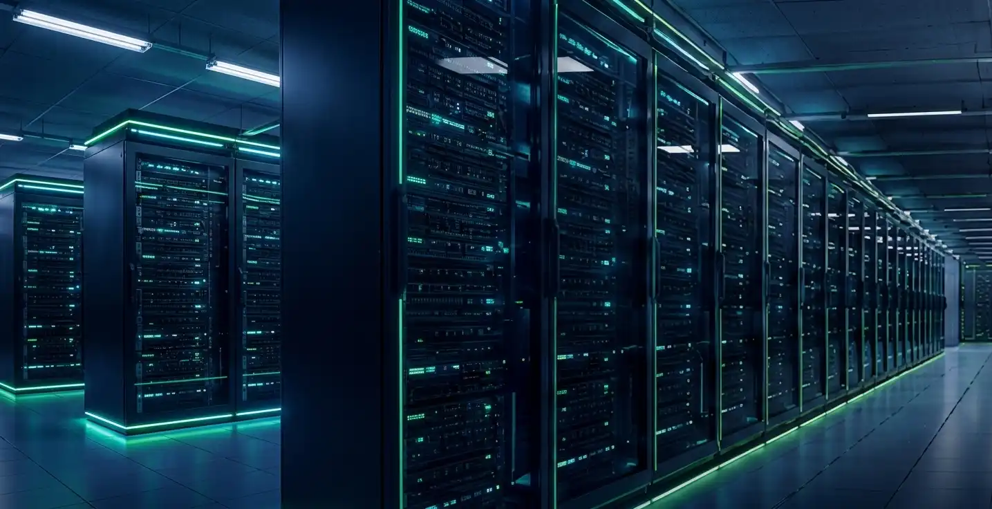 Chennai skyline and digital infrastructure